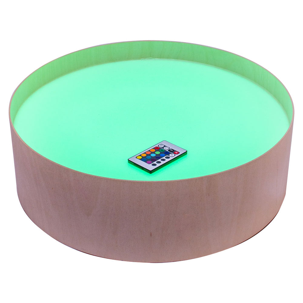 Round Magic Light Table-Bigjigs Toys,Dropship,Light Boxes,SCOTEXCEL,Sensory Light Up Toys,Visual Sensory Toys-Learning SPACE