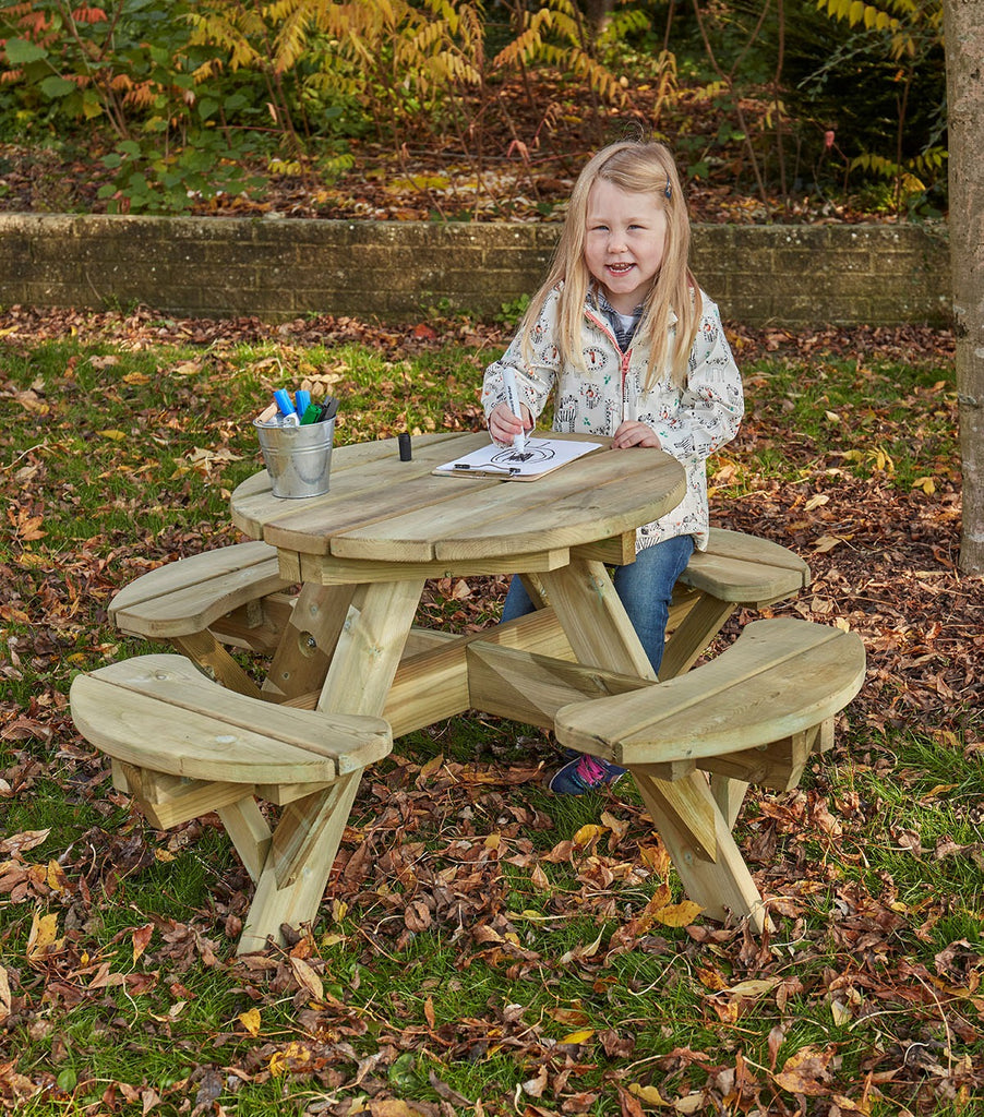 Rounded Picnic Bench, Learning SPACE