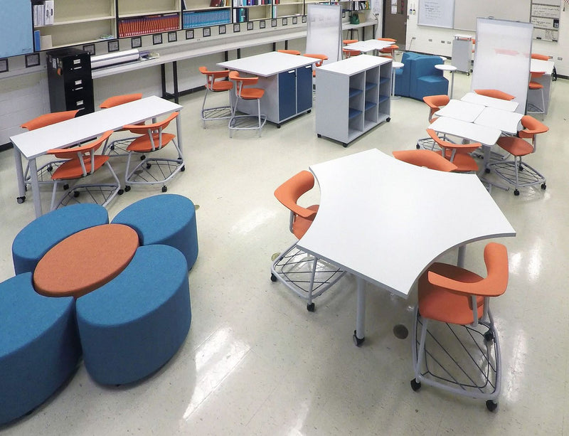 Ruckus Stack Chair With Storage Rack (Ages 8-11), Learning SPACE