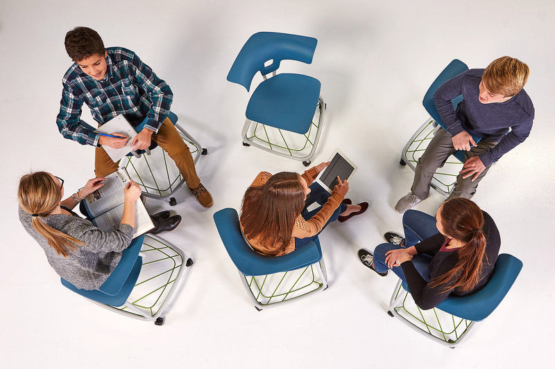 Ruckus Stack Chair With Storage Rack (Ages 8-11), Learning SPACE