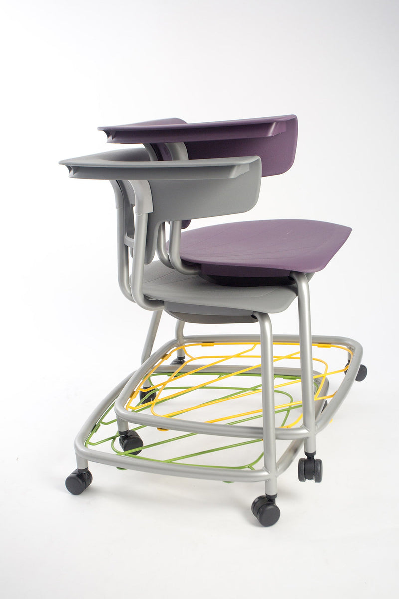 Ruckus Stack Chair With Storage Rack (Ages 8-11), Learning SPACE