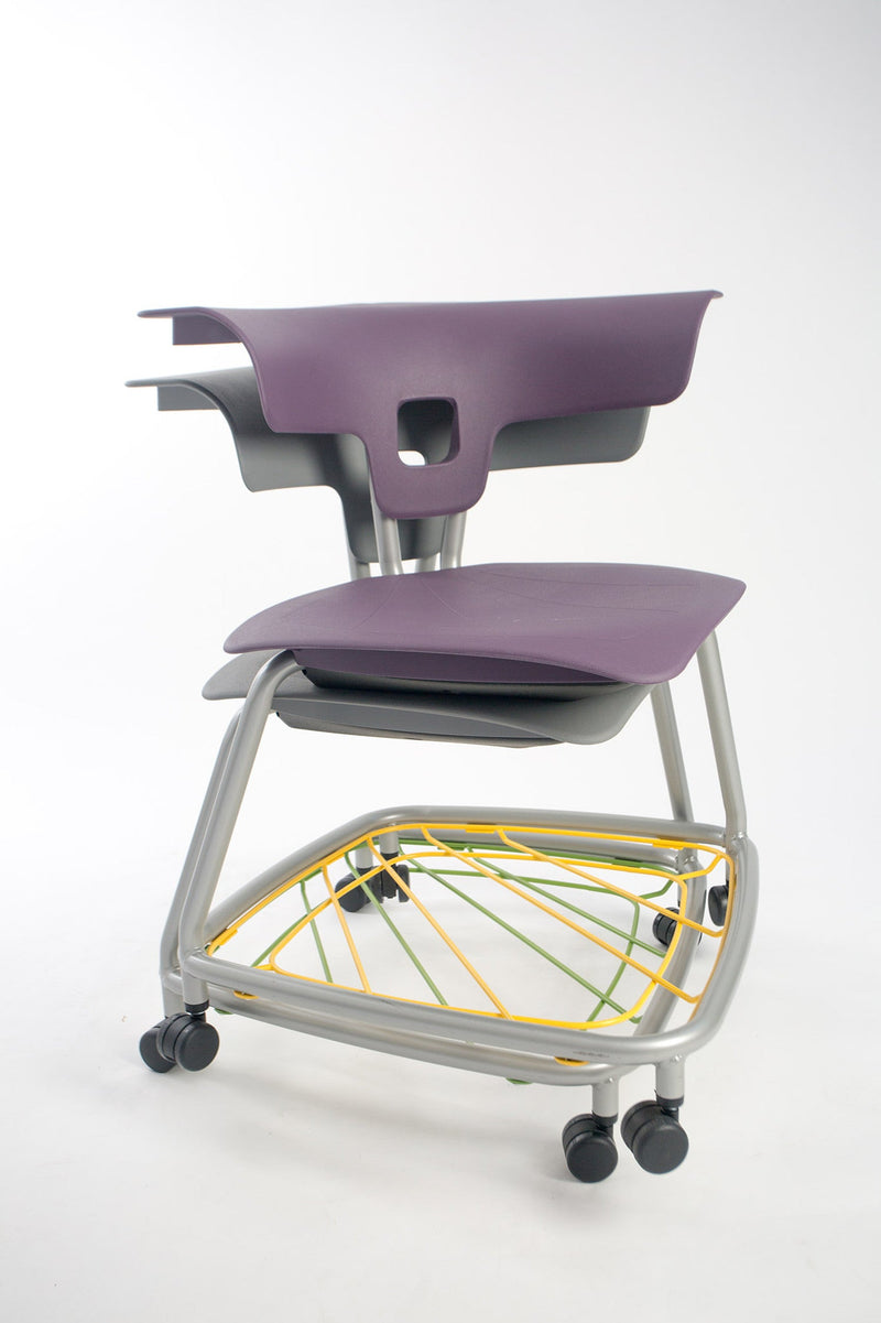Ruckus Stack Chair With Storage Rack (Ages 8-11), Learning SPACE