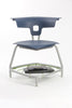 Ruckus Stack Chair With Storage Rack (Ages 8-11), Nordic Chrome Learning SPACE