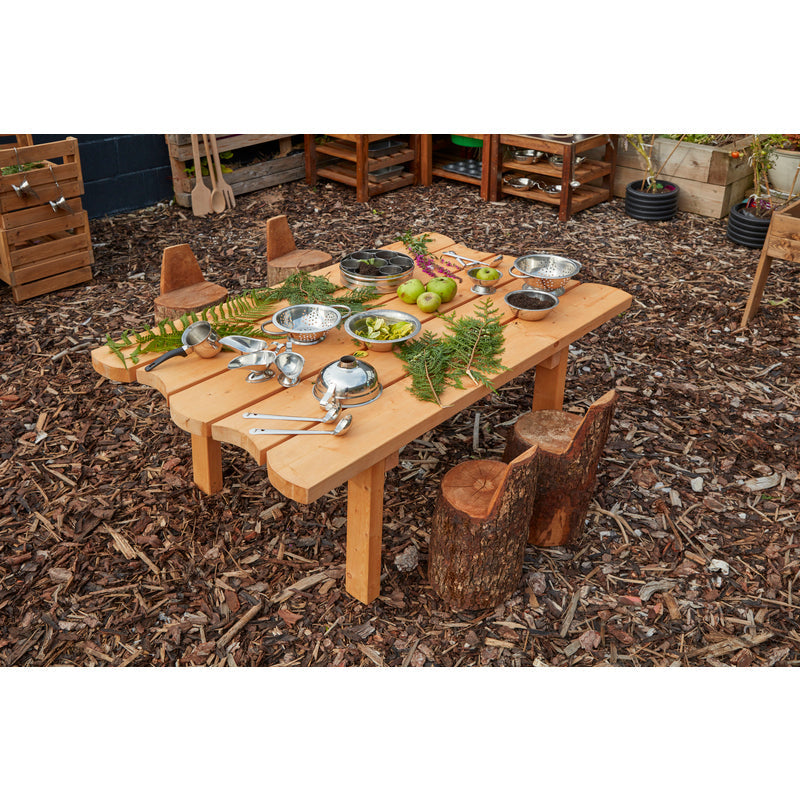 Rustic Kitchen Work Table, Learning SPACE