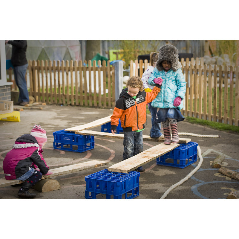 Rustic Outdoor Adventure Planks - 2 Pack for Play, Learning SPACE