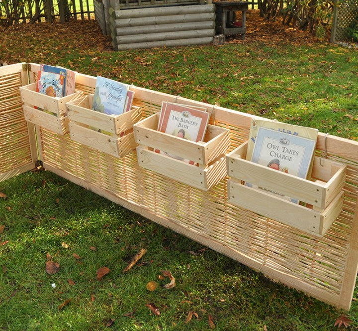 S Hook Fence Book Crates (4Pk), Learning SPACE