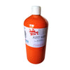 SCOLA Readymix Washable Liquid Poster Paint 1L, Orange Art Supplies Learning SPACE