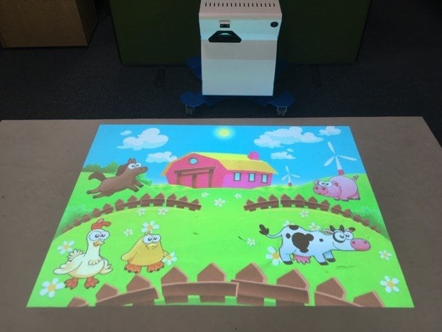 SENse Flex - Height Adjustable Projector, Learning SPACE