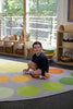 Safari Large Semi Circle Placement 4x2m Carpet, Learning SPACE