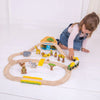 Safari Train Set-Bigjigs Rail,Cars & Transport,Gifts For 3-5 Years Old,SCOTEXCEL,Train,Wooden Toys-Learning SPACE