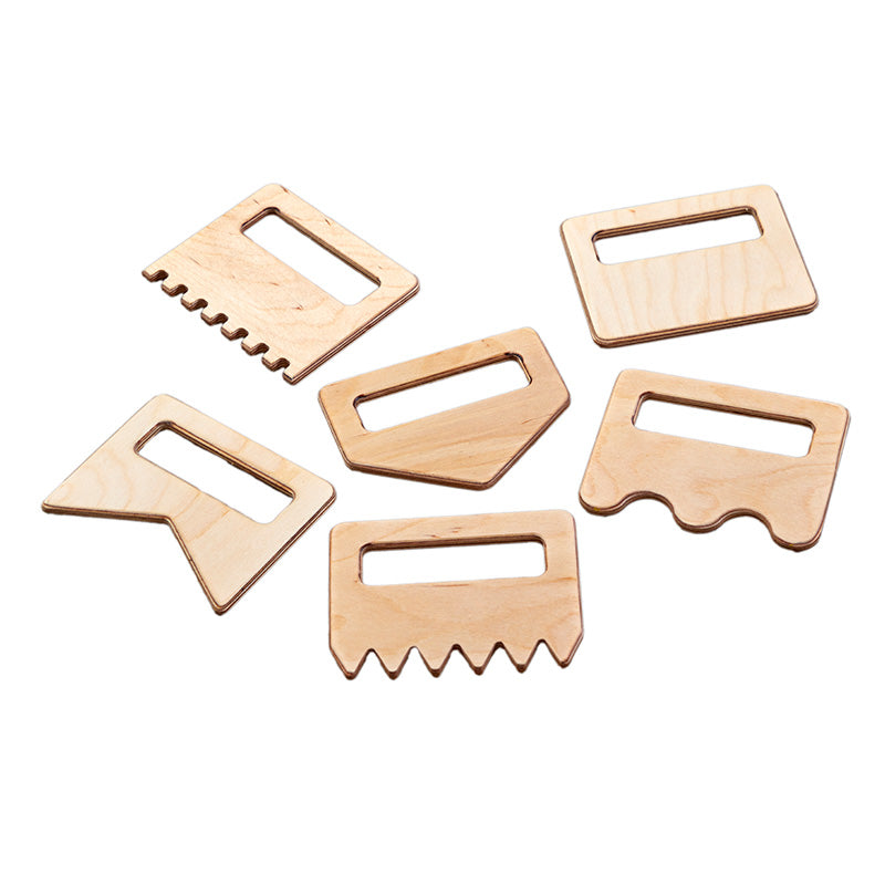 Sand Combs - Handheld Sand Rakes, Learning SPACE