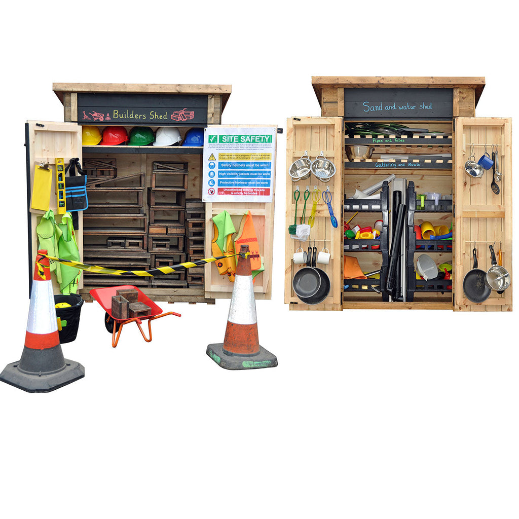Sand & Water & Builders Shed Combo, Learning SPACE