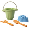 Sand & Water Play Set Green-Baby Bath. Water & Sand Toys,Bigjigs Toys,Eco Friendly,Green Toys,Messy Play,Outdoor Sand & Water Play,Outdoor Sand Pits,S.T.E.M,Sand,Science Activities,Seasons,Sensory Garden,Summer,Water & Sand Toys-Learning SPACE