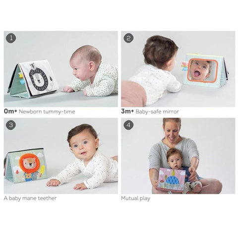 Savannah Tummy Time Book-AllSensory,Baby & Toddler Gifts,Baby Books & Posters,Baby Sensory Toys,Baby Soft Play and Mirrors,Gifts for 0-3 Months,Gifts For 3-6 Months,Halilit Toys,Tactile Toys & Books,Teether,Tummy Time-Learning SPACE