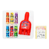 Scentos 11 piece Scented Chalk Rainbow Rake Set, Learning SPACE