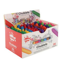 Scola Chublets Crayons - Pack of 96-Art Materials,Art Pack,Arts & Crafts,Classroom Packs,Classroom Resources,Crayons,Drawing & Easels,EA Tender,Early Arts & Crafts,Primary Arts & Crafts,SCOTEXCEL,Stationery-Learning SPACE