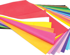 Scola Tissue Paper – 20 Colours, 480 Sheets, 50 x 76 cm, Learning SPACE