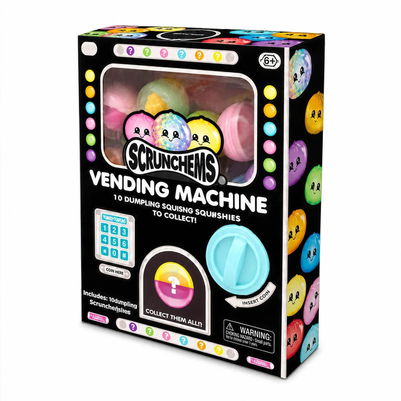 Scrunchems Dumpling Vending Machine, Learning SPACE