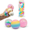 Scrunchems Unicorn 3pk Diddy Squish Balls, Learning SPACE