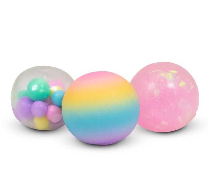 Scrunchems Unicorn 3pk Diddy Squish Balls, Learning SPACE