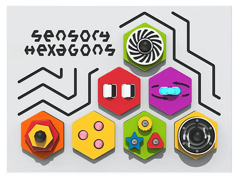 Sensory Hexagons Playground Panel