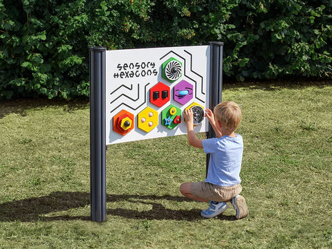 Sensory Hexagons Playground Panel