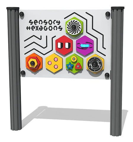 Sensory Hexagons Playground Panel