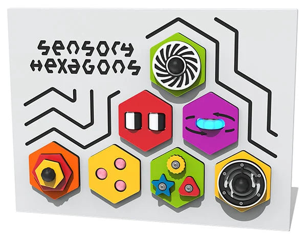 Sensory Hexagons Playground Panel