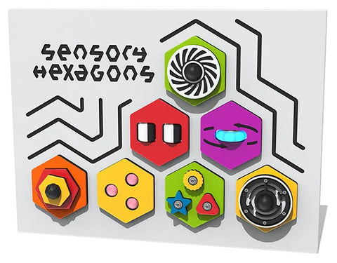 Sensory Hexagons Playground Panel