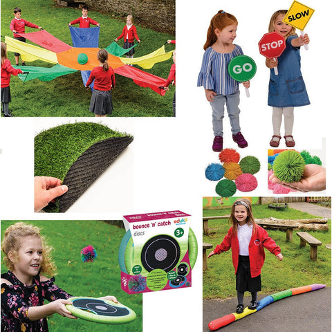 Sensory In The Playground Kit-AllSensory,Classroom Packs,Early Years Sensory Play,EDUK8,Outdoor Classroom,Playground,Playground Equipment-Learning SPACE
