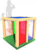 Sensory Light Cube Tunnel with Play Feature, Learning SPACE