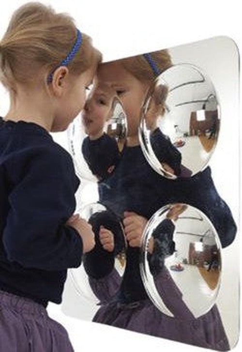 Sensory Mirror - With 4 Domes - Large - 490Mm, Learning SPACE