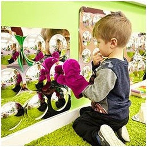 Sensory Mirror - With 9 Domes - Large - 490Mm, Learning SPACE