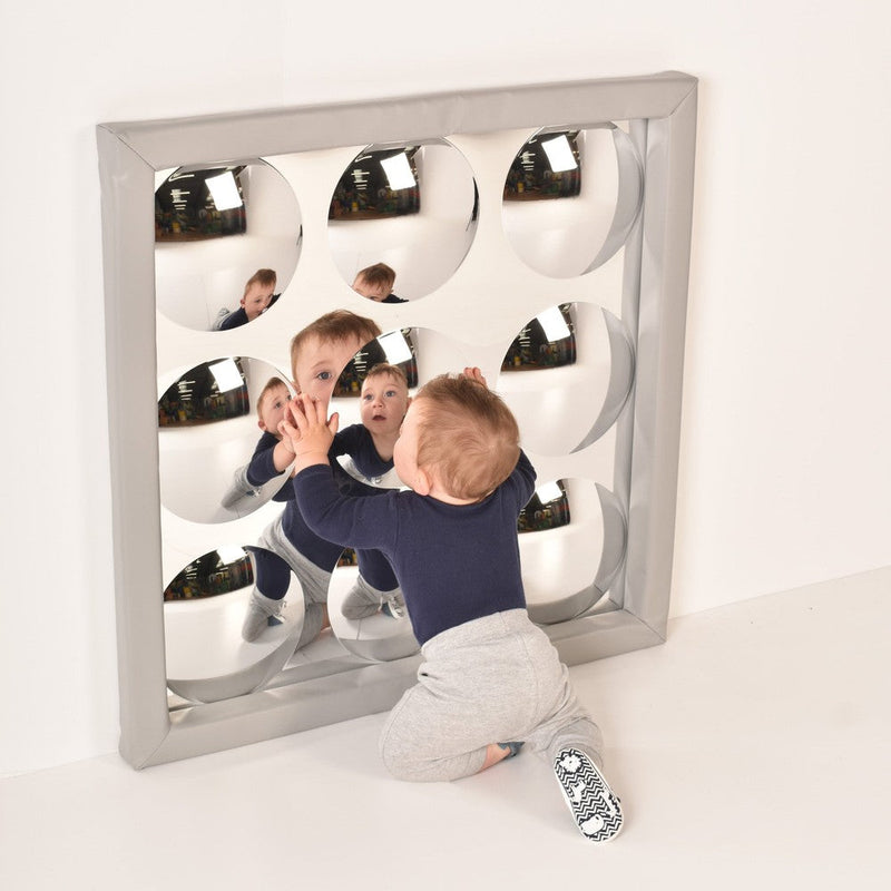 Sensory Mirror - With 9 Domes - Large - 490Mm, Learning SPACE