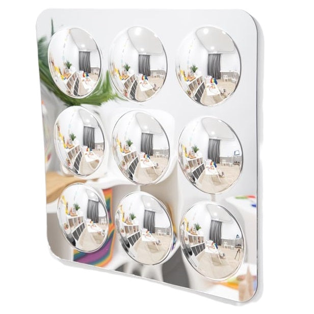 Sensory Mirror - With 9 Domes - Large - 490Mm, Learning SPACE