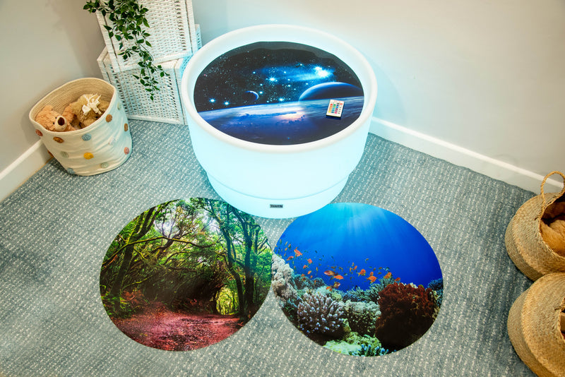Sensory Mood Discovery Table + 3 Discovery Play Mats, Learning SPACE