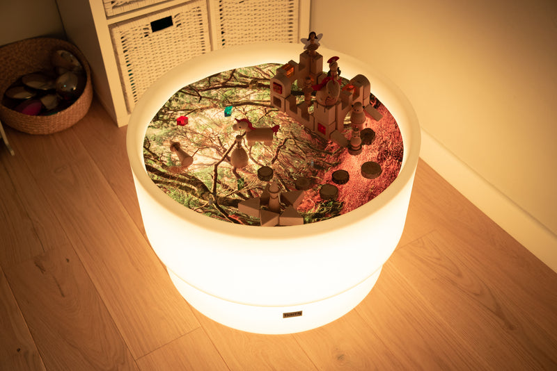 Sensory Mood Discovery Table + 3 Discovery Play Mats, Learning SPACE