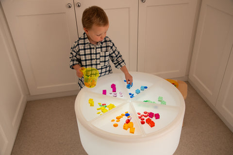 Sensory Mood Discovery Table + Discovery Trays Set, Learning SPACE