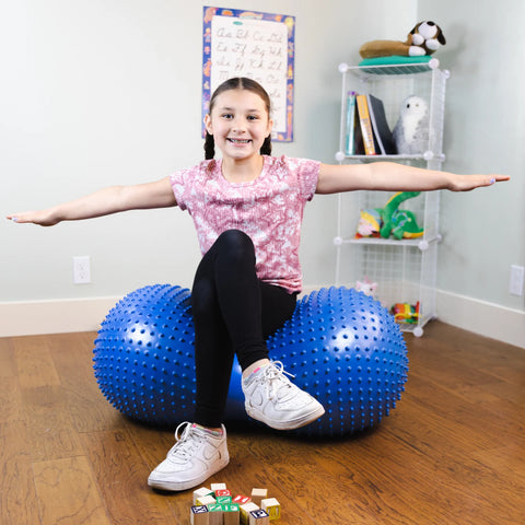 Sensory Peanut Stability Ball by Bouncyband®, Learning SPACE