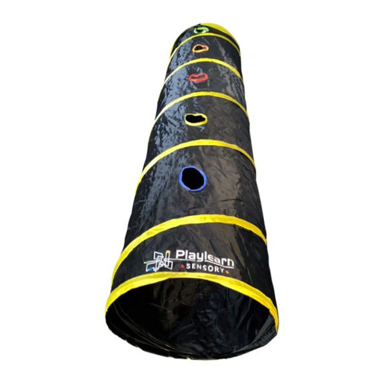 Pop Up Tunnel - Sensory Pop Up Tunnel with LED Balls, Learning SPACE