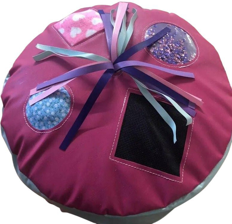 Sensory Pouffe, Pink Learning SPACE