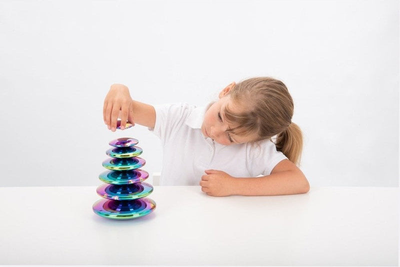 Sensory Reflective Colour Burst Buttons - Pk7, Learning SPACE