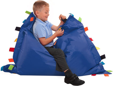 Sensory Touch Tags Bean Bag, Learning SPACE
