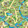 Set of Large Play Mats (120 x 100cm) Set of 6, Learning SPACE