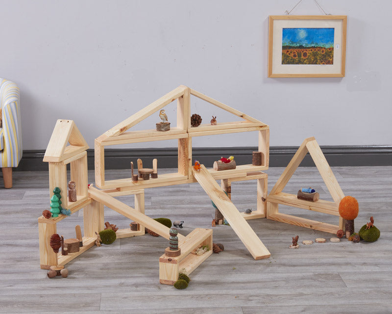 Shape Building Blocks (15Pk), Learning SPACE