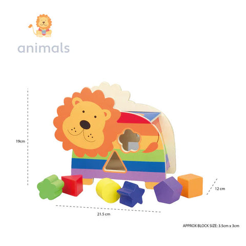 Shape Sorter Lion, Learning SPACE