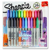 Sharpie Pack of 24 Fine Markers - Electro Pop Colour, Learning SPACE