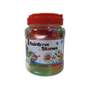 Shatterproof Coloured Acrylic Pebbles (Pack of 30), Sensory toy Learning SPACE