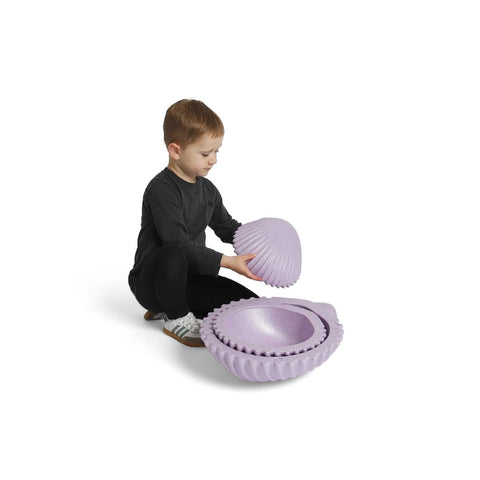 Shell Balance Pods 4 pk-Balancing Equipment,Gross Motor and Balance Skills,Stepping Stones-Learning SPACE