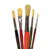 Short Assorted Set of 5 Art Brushes-Art Materials,Arts & Crafts,Early Arts & Crafts,Major Brushes,Painting Accessories,Primary Arts & Crafts-Learning SPACE
